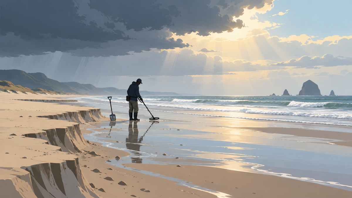 Metal Detecting After a Storm: How to Read the Beach Before You Dig