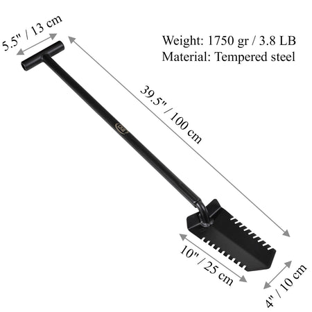 Metal Detecting T-Handle Shovel