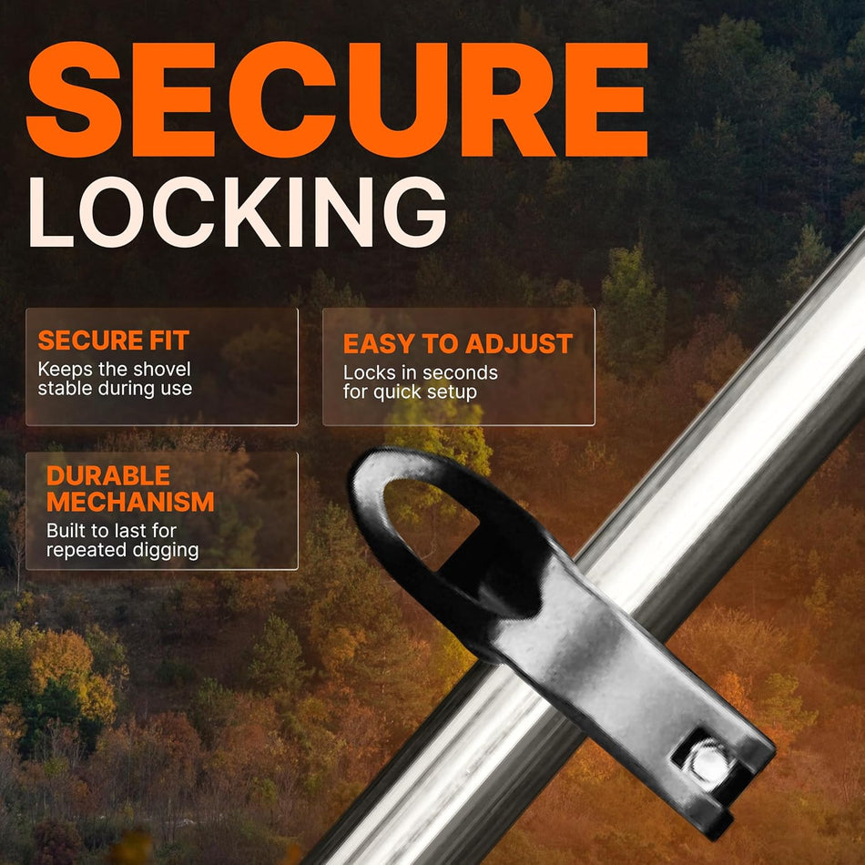 Double Serrated Blade Shovel