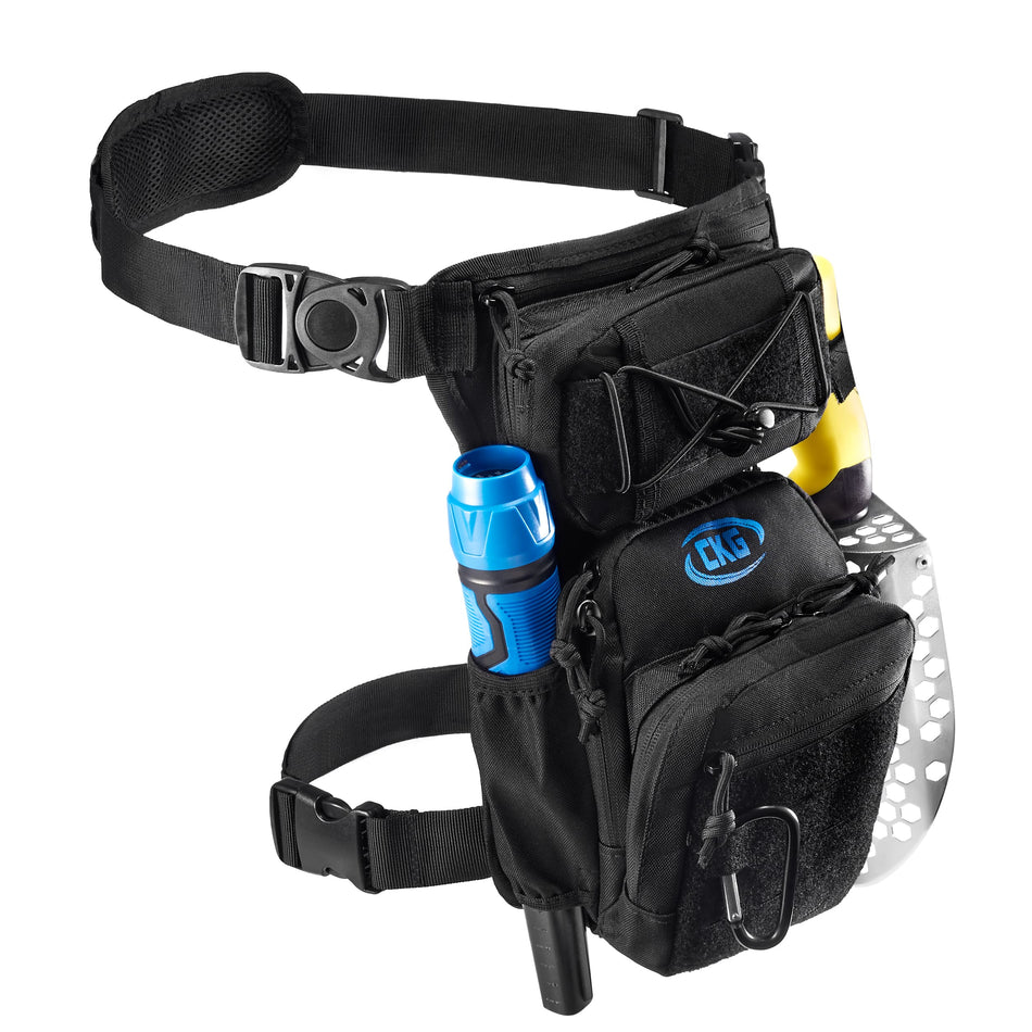 Tactical Waist Pouch for Metal Detecting