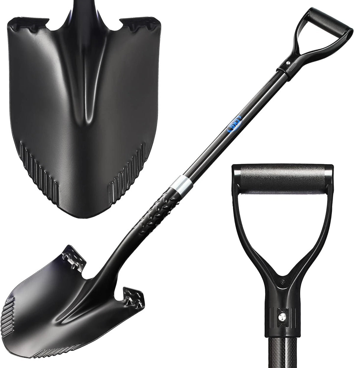 CKG Carbon Fiber Round Shovel